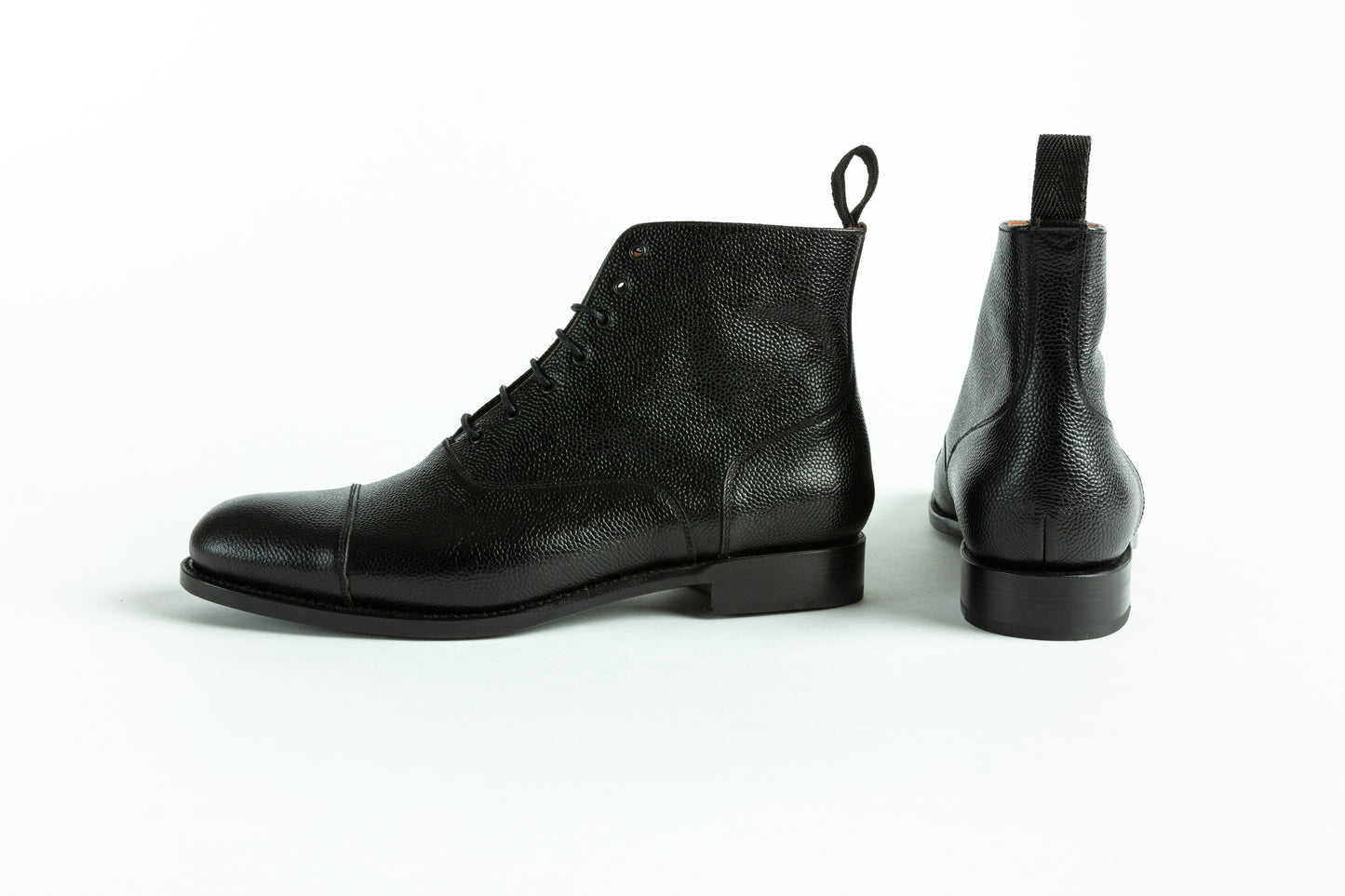 The James Boot in Black with Matching Belt