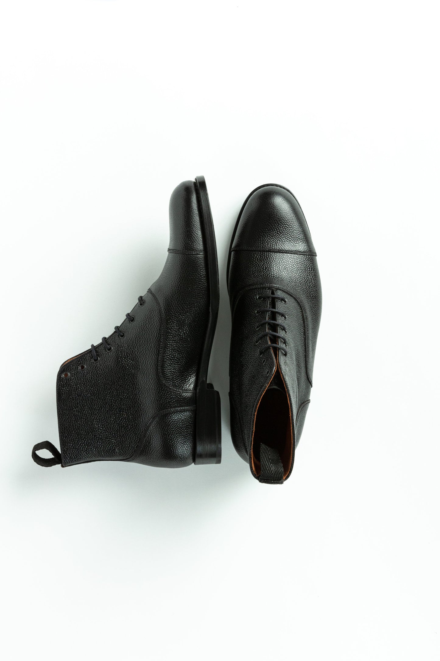 The James Boot in Black with Matching Belt