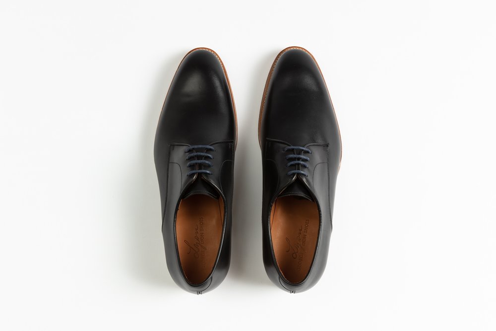 The Deacon in Black with Matching Belt