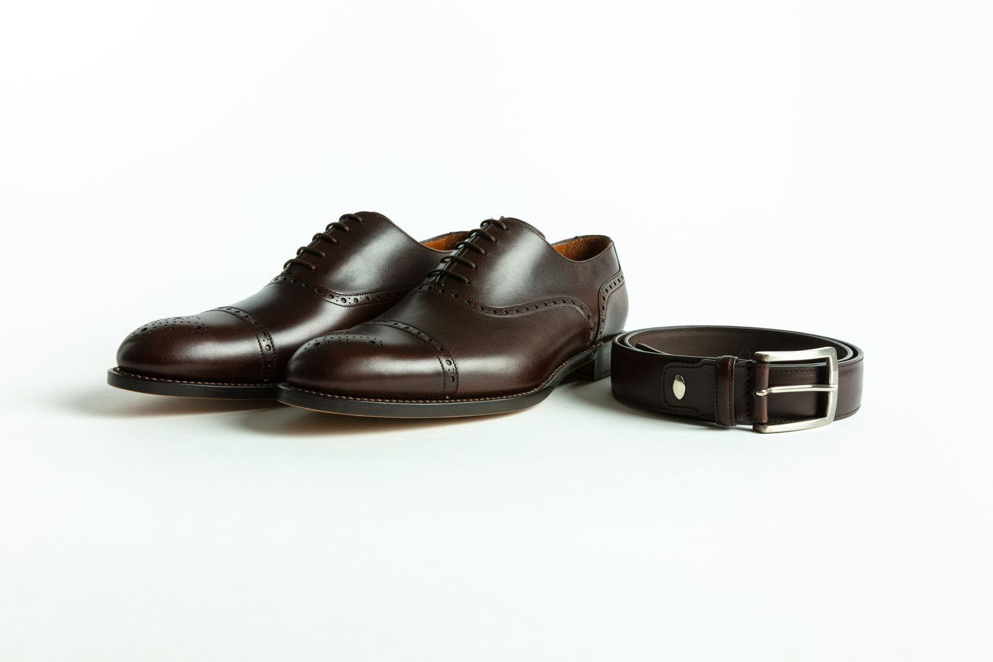 The Spencer in Mahogany with Matching Belt