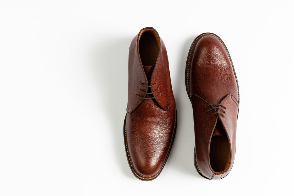 The Benjamin Boot in Scotch Grain Chestnut