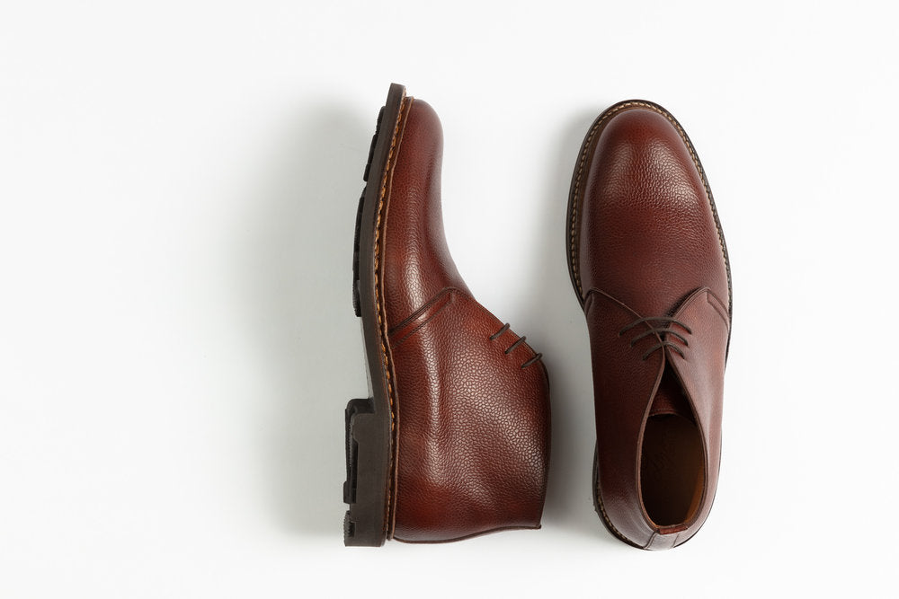 The Benjamin Boot in Scotch Grain Chestnut