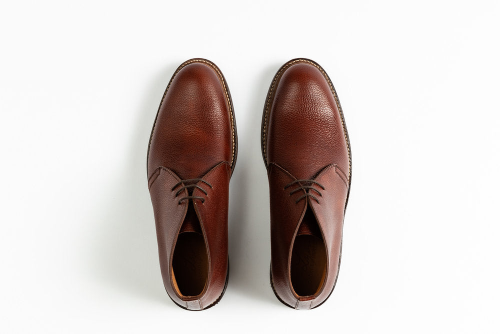 The Benjamin Boot in Scotch Grain Chestnut